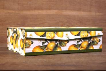 Preview: Schachtel "Zitronen", Aufbewahrungsbox